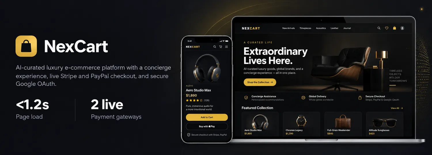 NexCart — AI-curated buying experience